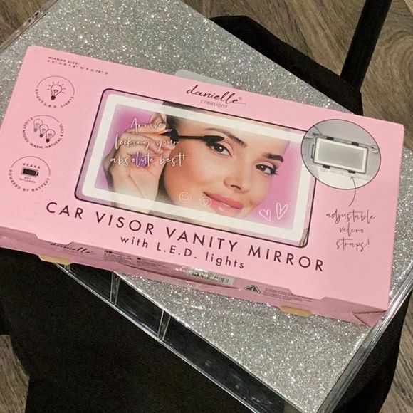 Danielle Creations LED Lights Car Visor Vanity Mirror - Picture 5 of 5